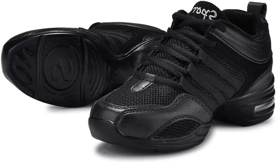 Women's Mesh Four Seasons Outdoor Sneakers Soft Sole Jazz Dance Shoes Ladies Modern Dance Fitness Shoes