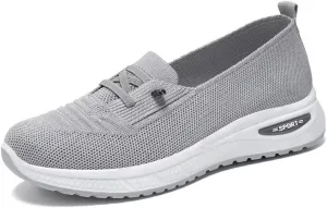 Women's Orthopedic Mesh Walking Shoes Athletic Sport Running Sneakers Slip-on Cozy Breathable