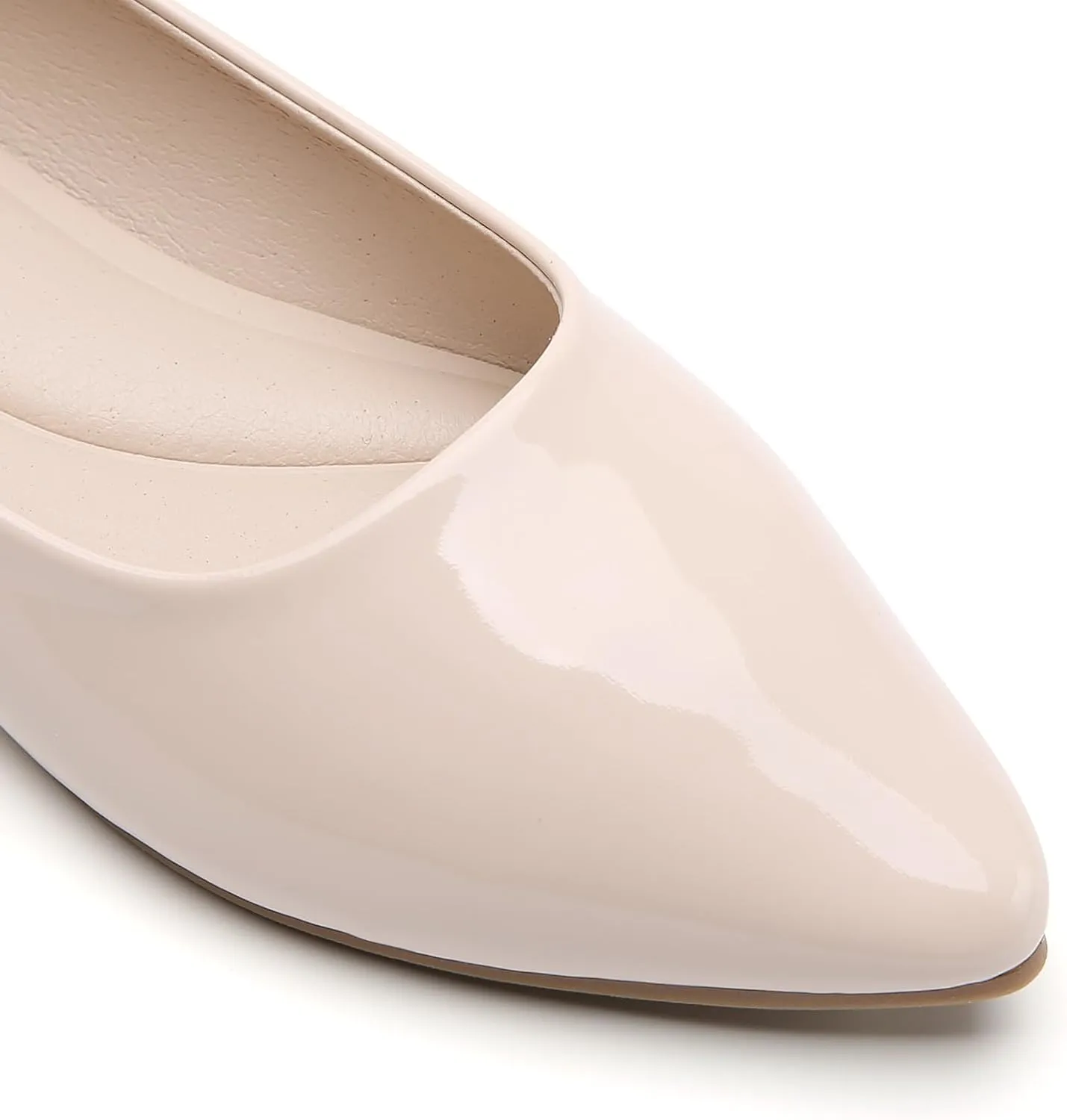 Women's Pointy Toe Loafer Flat Comfortable Faux Suede Work Shoes, Cute Penny Loafer Slip On Ballet Flat