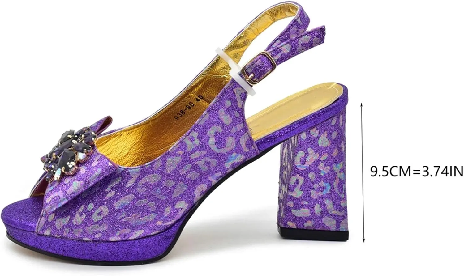 Women's Sky Blue Italian Shoe & Bag Set - Elegant Party Essentials