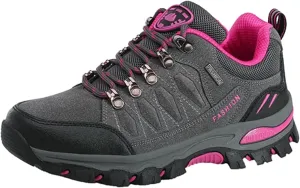 Women's Sneakers Outdoor Sports Climbing Hiking Shoes Waterproof Trekking Running Shoes Anti-Slip Wear-Resistant Climbing Shoes