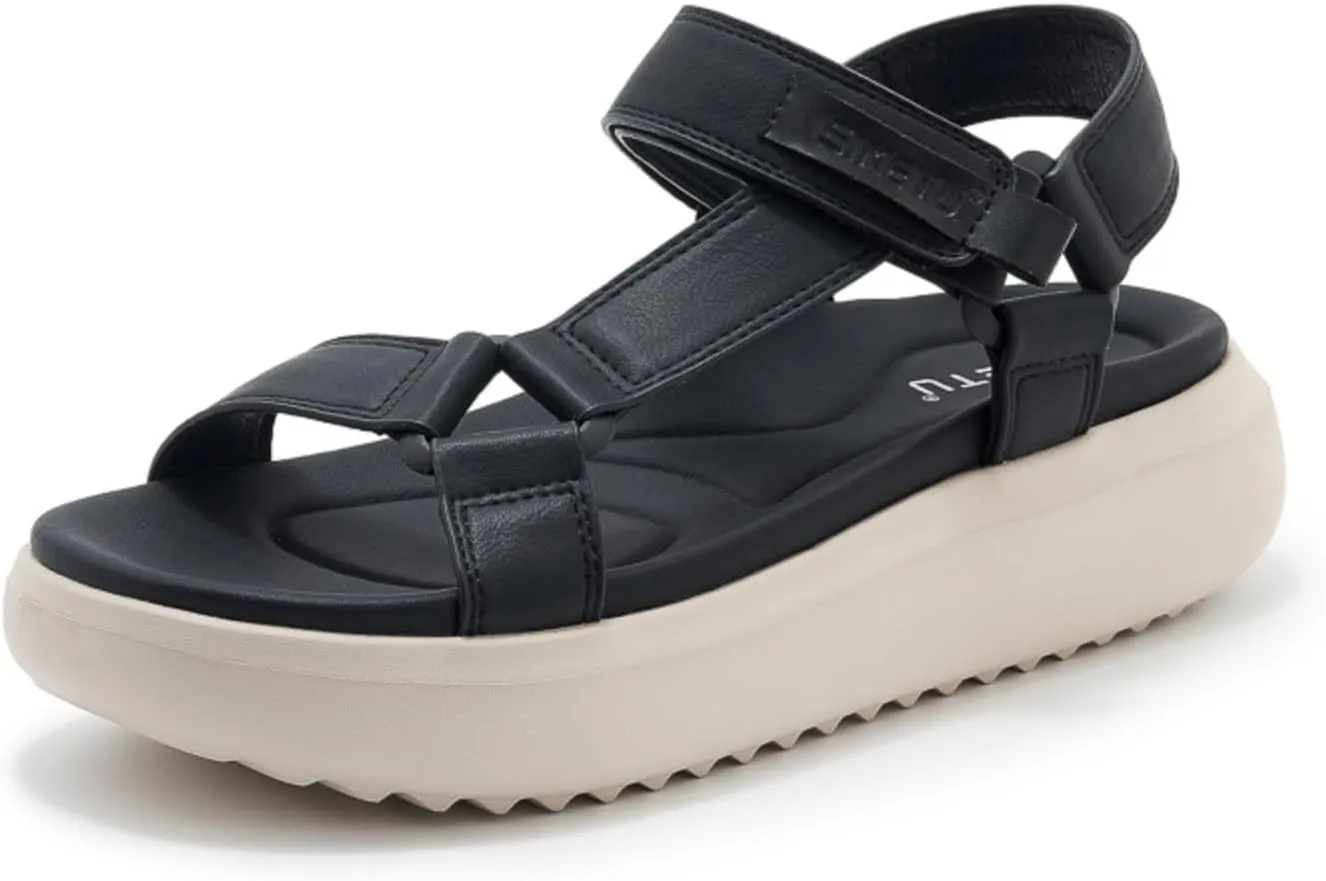 Women's Sport Sandal Slip on Summer Comfortable Beach Walking Shoes Flatform Casual Flats Sandal