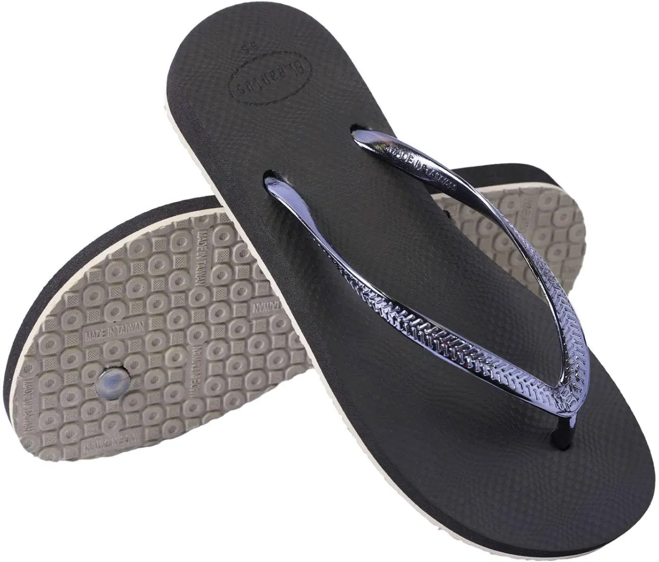 Women’s Summer Casual Flip Flops, Classic Beach, Non-Slip Waterproof Thong Sandals for Women