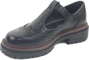 Women's T-Strap Platform Mary Jane Shoes, Round Toe Flats, Non-Slip Oxfords for Work, School, Party & Casual Wear
