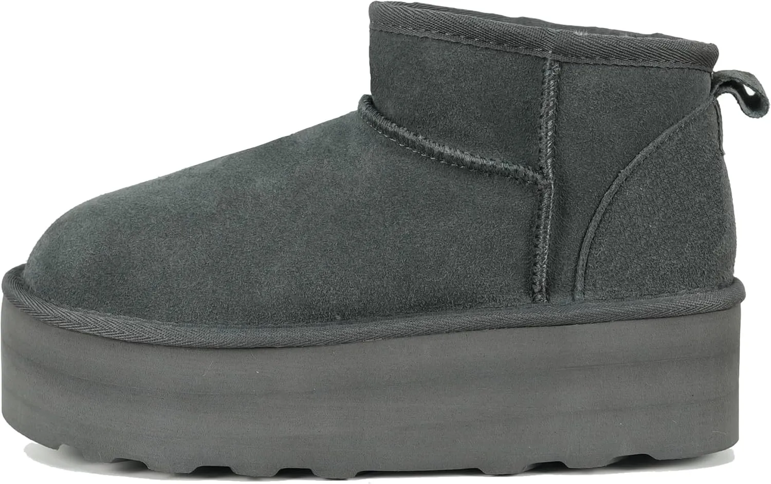 Women's Ultra Mini Platform Fashion Boot Classic Short Ankle Boot Cloud Warm Fur Lined Snow Boots Anti-Slip Winter Boots for Outdoor,Size: 5.5-11 US
