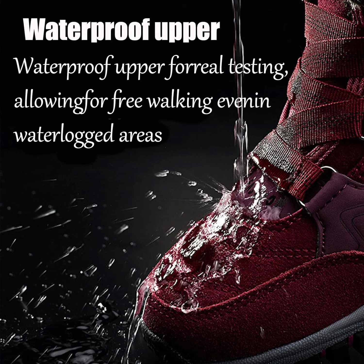 Women's Winter Thermal Boots for Women, Winter Boots for Women Waterproof Snow Non Slip, Hiking Sneakers Walking Shoes