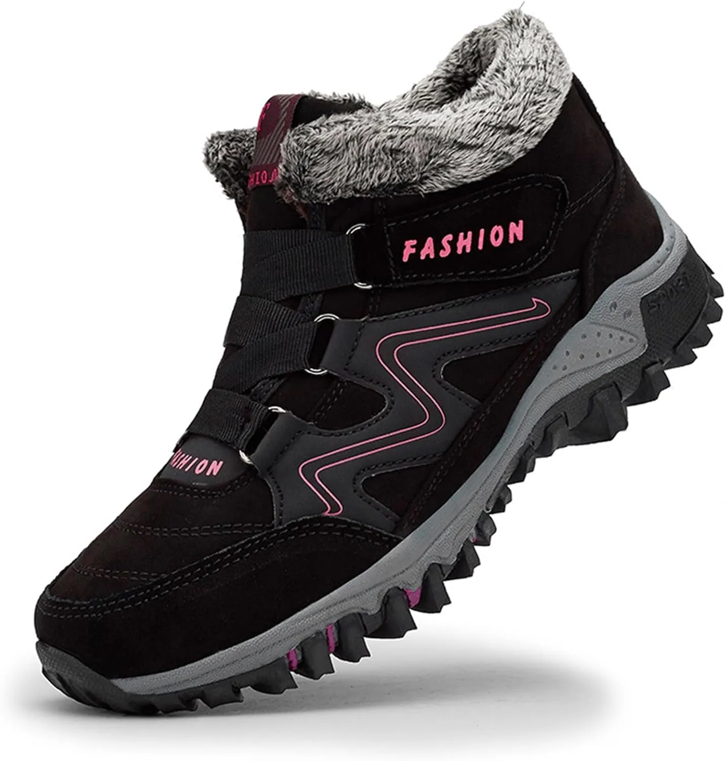 Women's Winter Thermal Boots for Women, Winter Boots for Women Waterproof Snow Non Slip, Hiking Sneakers Walking Shoes
