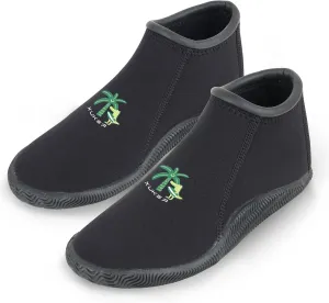 XUKER Kids Neoprene Diving Boots for Boys Girls Toddlers 3mm Sand Beach Shoes for Scuba Diving Snorkeling Rafting, Windsurfing