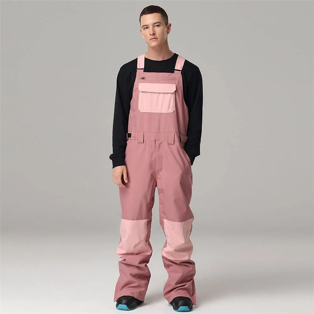 YEEFINE Women & Men's Ski Snow Bib Pants Insulated Waterproof Winter Warm Outdoor Snowboarding Overalls