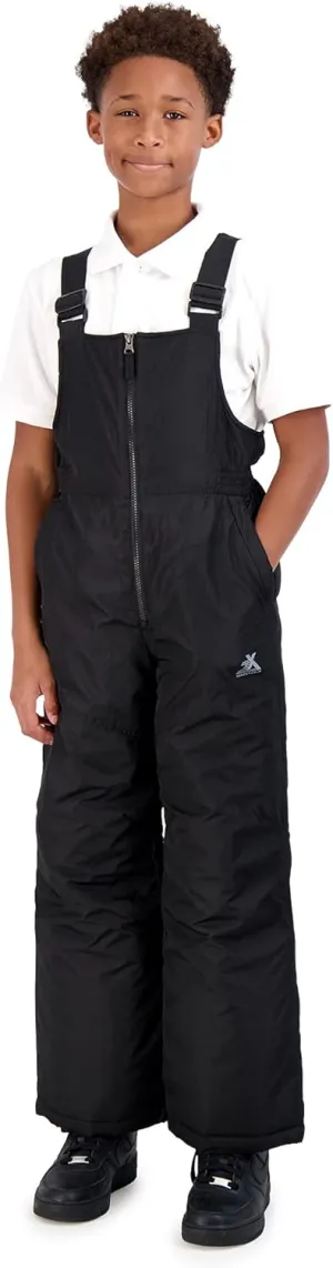 ZeroXposur Boys Snow Bibs, Skiing and Snowboarding Water Resistant Boys Snow Pants Overall