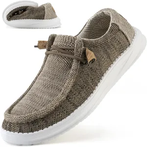 ZYEN Slip On Loafers for Men Arch Support Casual Shoes Comfortable Lightweight Walking Shoes 8802 Size 6-16